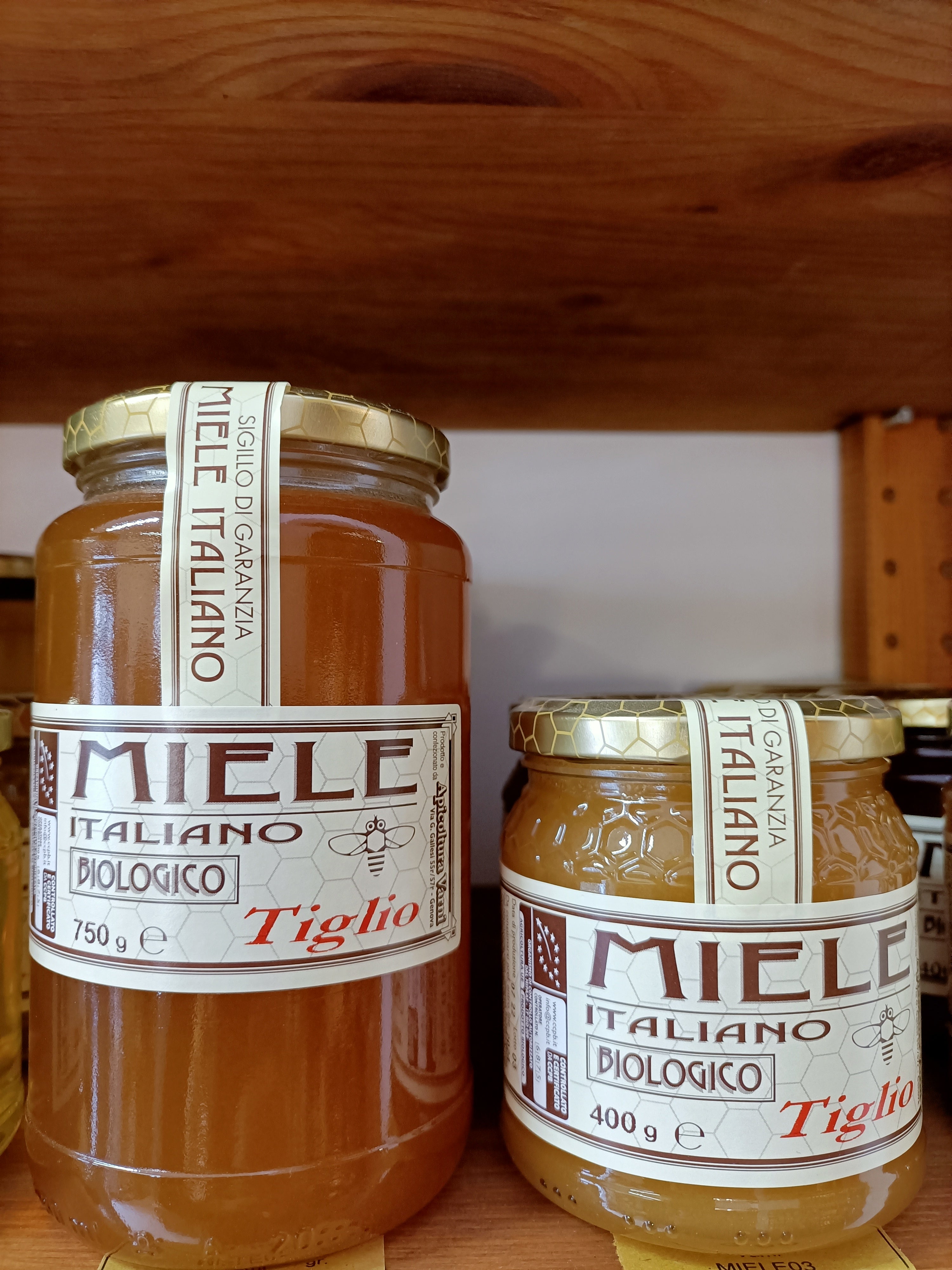 Miele di Tiglio biologico fatto a Genova - 750 gr